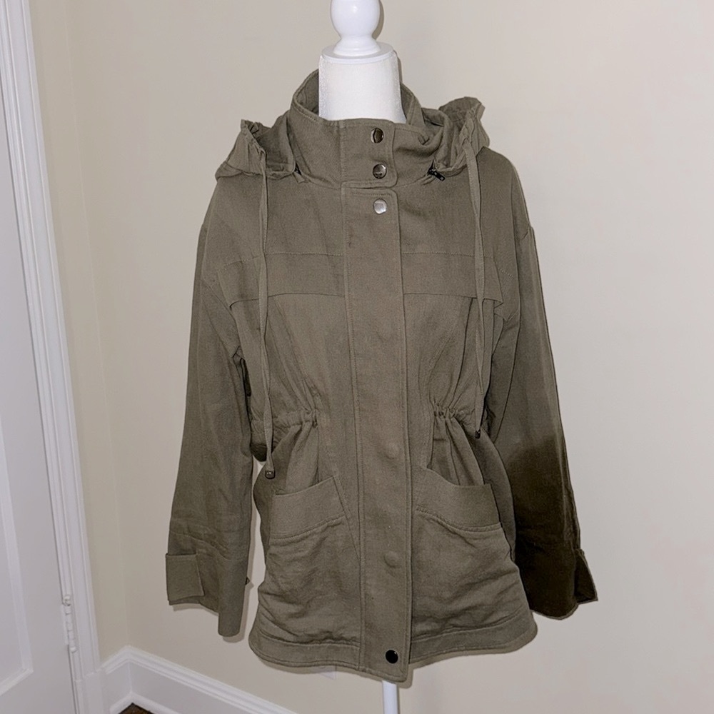 SUNCOO PARIS - olive green utility jacket - very special - size T2 (M)